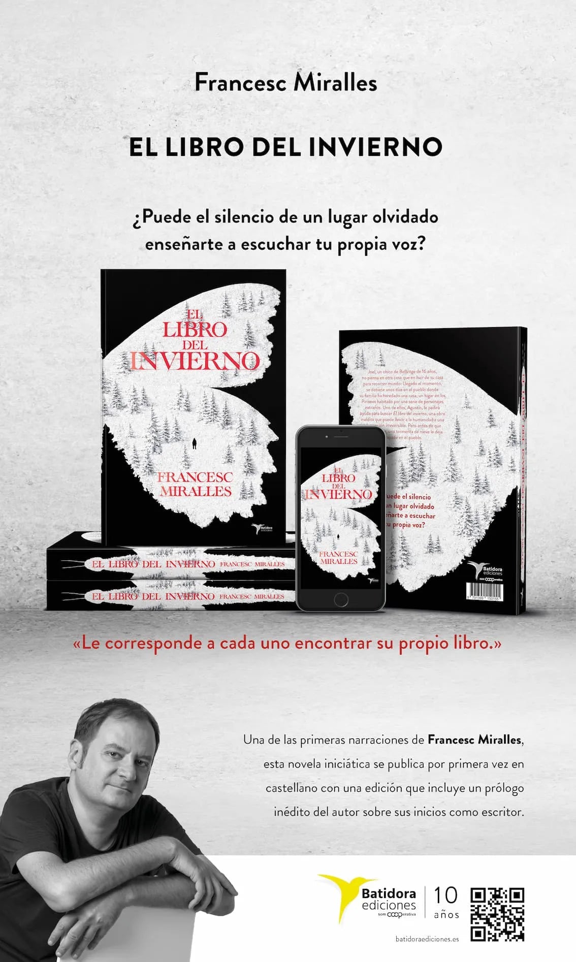 Batidora Ediciones publica «El libro del invierno», Francesc Miralles en castellano