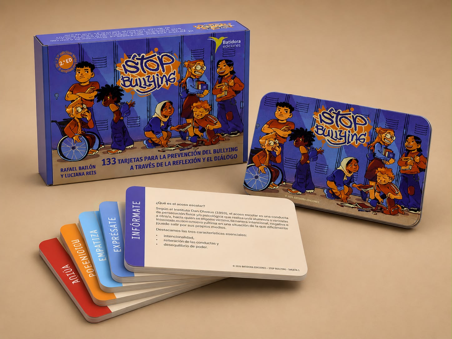 STOP Bullying — 133 tarjetas para transformar la cultura del aula (2.ª edición)