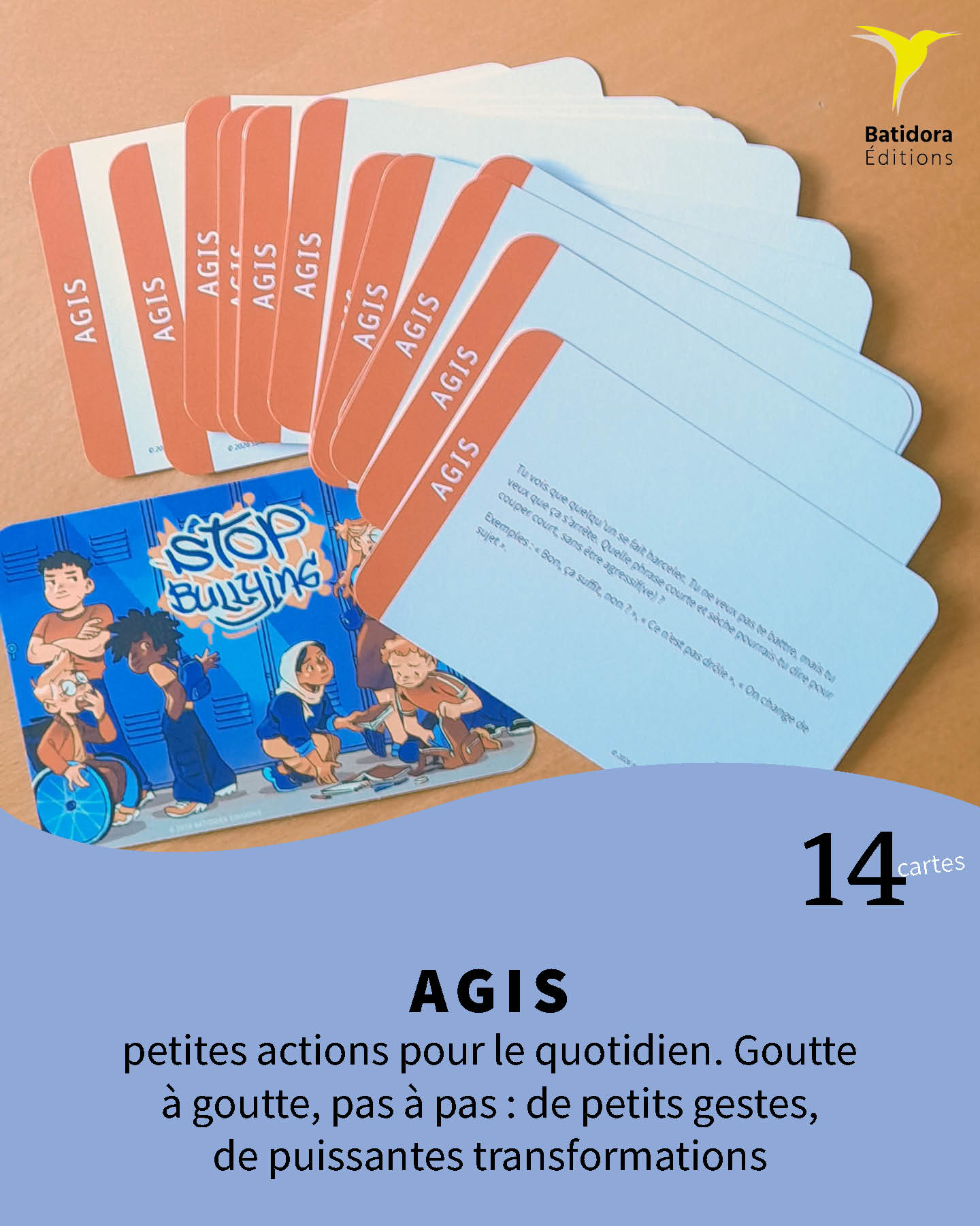 STOP Bullying édition française — 133 cartes contre le harcèlement