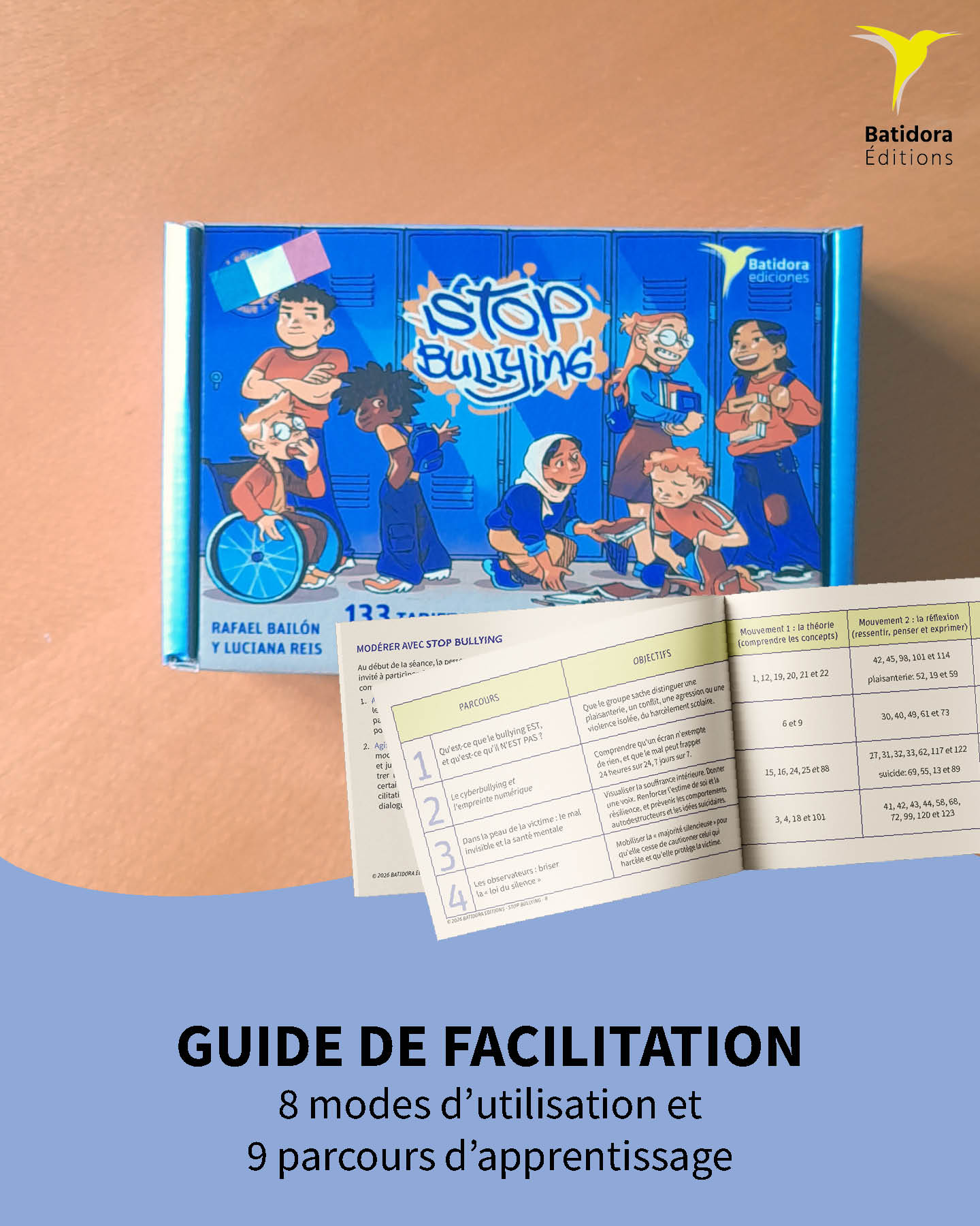 STOP Bullying édition française — 133 cartes contre le harcèlement