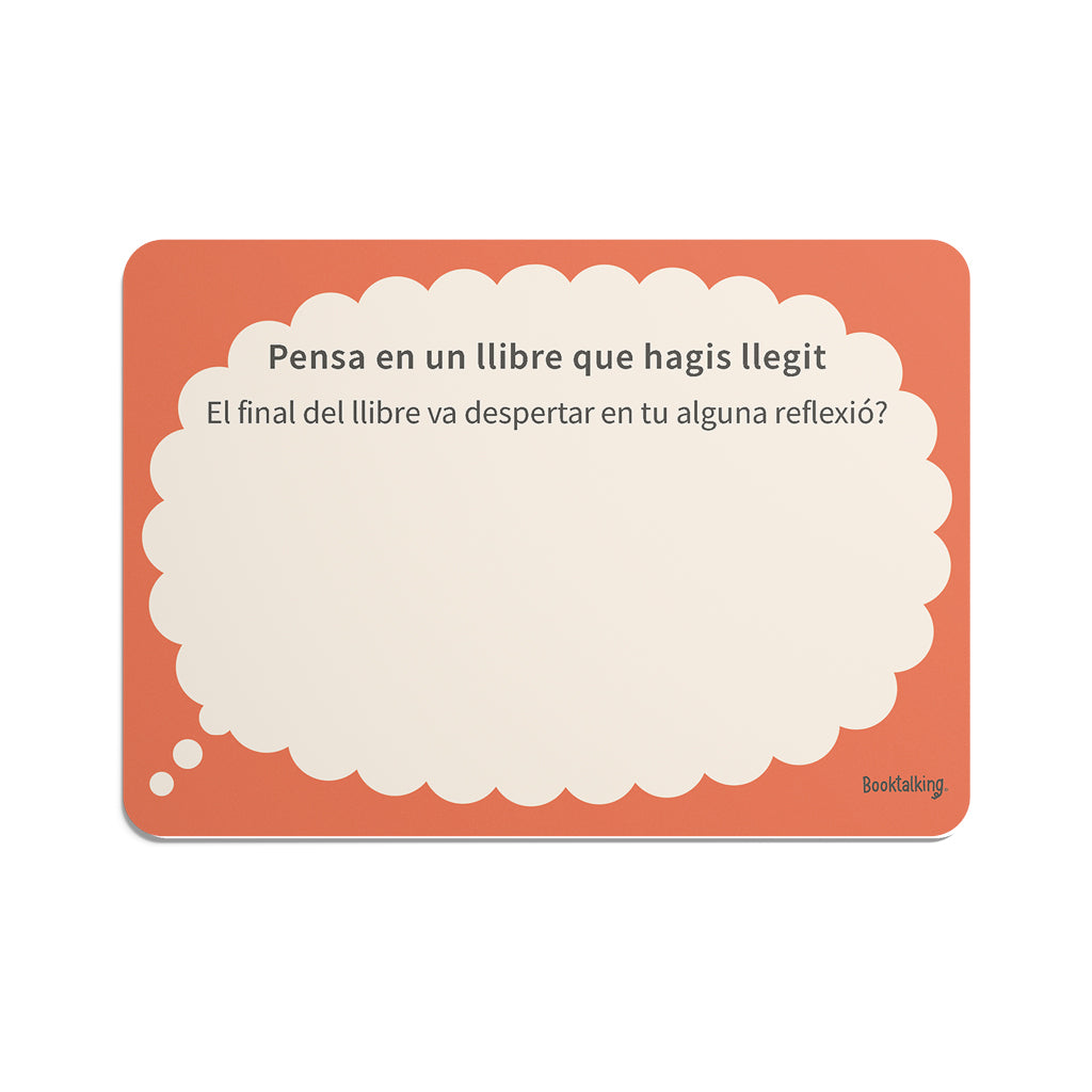 Booktalking — Cartes que converteixen els llibres en conversa