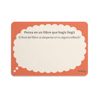Booktalking — Cards that turn books into conversation